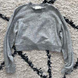 Aritzia Wilfred Free cropped sweatshirt